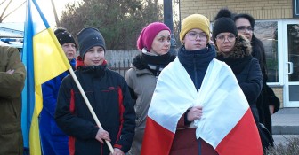 Płoński Wiec "Solidarni z Ukrainą"
