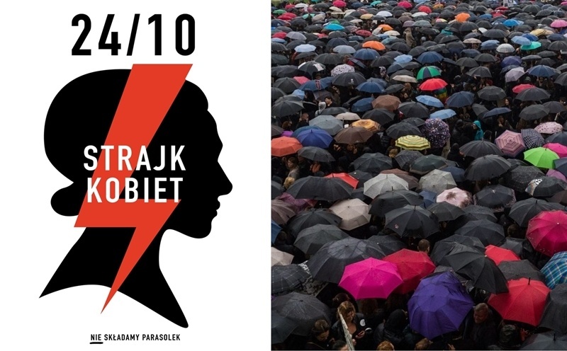 „Nie składamy parasolek”. Protest w Płońsku Kliknięcie w obrazek spowoduje wyświetlenie jego powiększenia